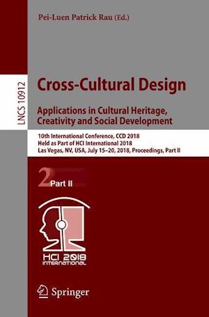 Cross-Cultural Design. Applications in Cultural Heritage, Creativity and Social Development