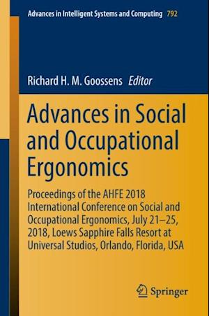 Advances in Social and Occupational Ergonomics