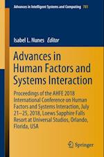 Advances in Human Factors and Systems Interaction