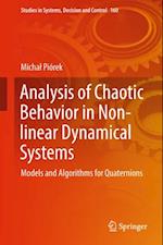 Analysis of Chaotic Behavior in Non-linear Dynamical Systems