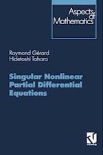 Singular Nonlinear Partial Differential Equations