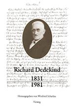 Richard Dedekind 1831–1981