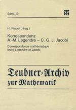 Korrespondenz Adrien-Marie Legendre — Carl Gustav Jacob Jacobi