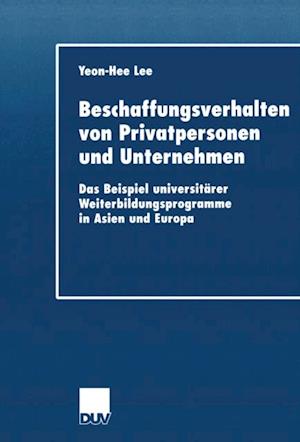 Beschaffungsverhalten von Privatpersonen und Unternehmen