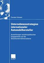 Unternehmensstrategien internationaler Automobilhersteller