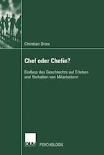 Chef oder Chefin?