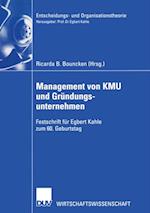 Management von KMU und Gründungsunternehmen