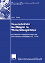 Unsicherheit des Nachfragers bei Wiederholungskäufen