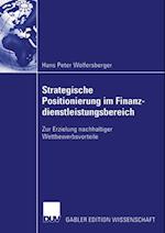 Strategische Positionierung im Finanzdienstleistungsbereich