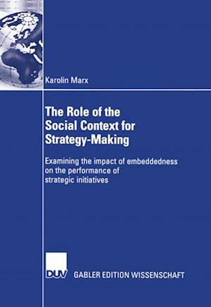 Role of the Social Context for Strategy-Making