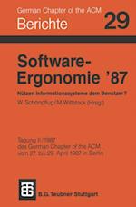Software-Ergonomie ’87 Nützen Informationssysteme dem Benutzer?
