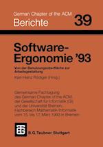 Software-Ergonomie ’93