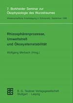 Rhizosphärenprozesse, Umweltstreß und Ökosystemstabilität