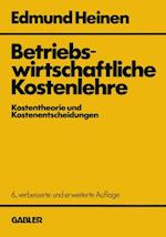 Betriebswirtschaftliche Kostenlehre