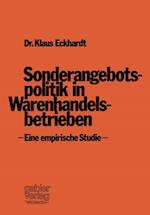 Sonderangebotspolitik in Warenhandelsbetrieben