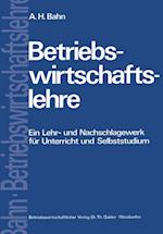 Betriebswirtschaftslehre