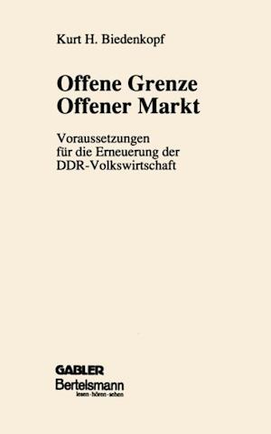 Offene Grenze Offener Markt