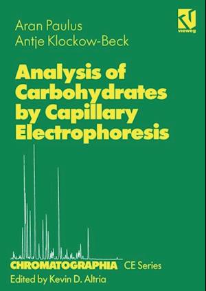 Analysis of Carbohydrates by Capillary Electrophoresis