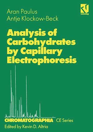 Analysis of Carbohydrates by Capillary Electrophoresis
