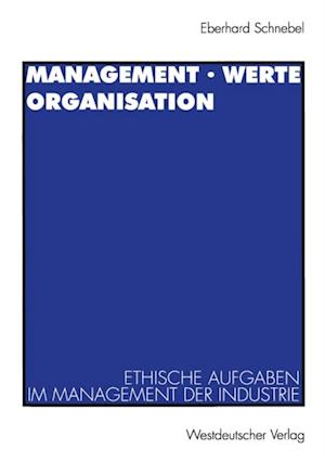 Management · Werte Organisation