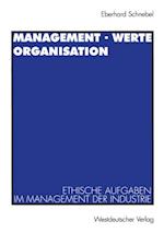 Management · Werte Organisation