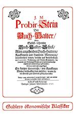 Probir-Stein der Buch-Halter