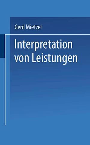 Interpretation von Leistungen