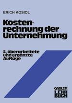 Kostenrechnung der Unternehmung