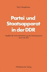 Partei und Staatsapparat in der DDR