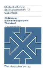 Einführung in die soziologischen Theorien I