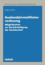 Auslandsinvestitionsrechnung