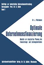 Optimale Unternehmensfinanzierung