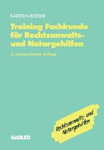 Training Fachkunde für Rechtsanwalts- und Notargehilfen