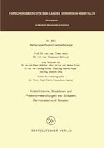 Kristallchemie, Strukturen und Phasenumwandlungen von Silikaten, Germanaten und Boraten