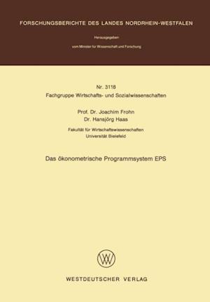 Das ökonometrische Programmsystem EPS