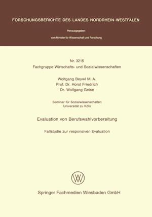 Evaluation von Berufswahlvorbereitung