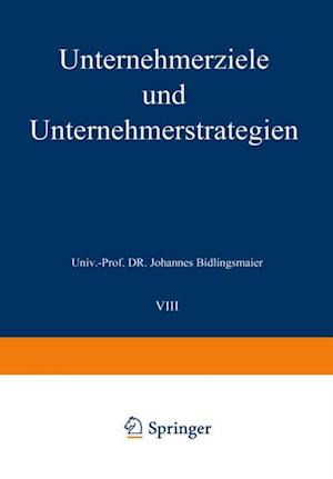 Unternehmerziele und Unternehmerstrategien