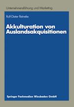 Akkulturation von Auslandsakquisitionen