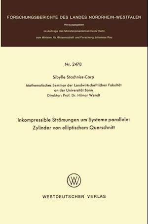 Inkompressible Strömungen um Systeme paralleler Zylinder von elliptischem Querschnitt