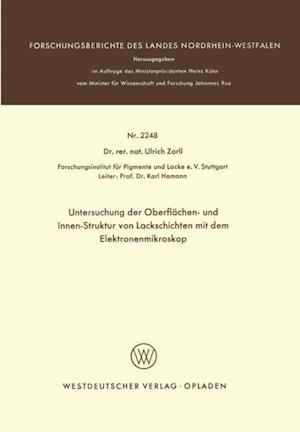 Untersuchung der Oberflächen- und Innen-Struktur von Lackschichten mit dem Elektronenmikroskop