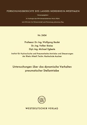 Untersuchungen über das dynamische Verhalten pneumatischer Stellantriebe