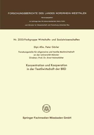 Konzentration und Kooperation in der Textilwirtschaft der BRD