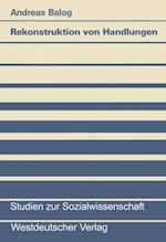 Rekonstruktion von Handlungen
