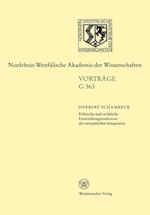 Politische und rechtliche Entwicklungstendenzen der europäischen Integration