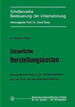 Steuerliche Herstellungskosten