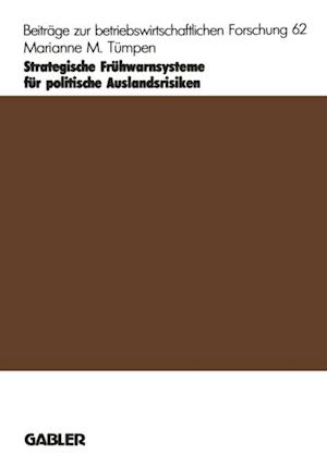 Strategische Frühwarnsysteme für politische Auslandsrisiken