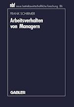 Arbeitsverhalten von Managern