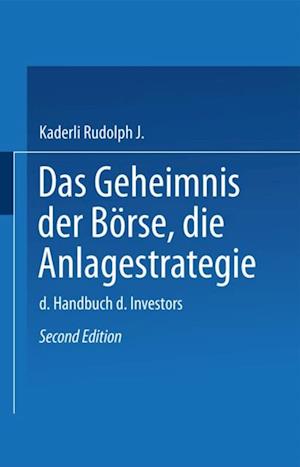 Das Geheimnis der Börse: Die Anlagestrategie