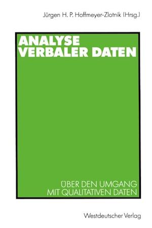 Analyse verbaler Daten