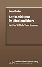 Antisemitismus im Mediendiskurs